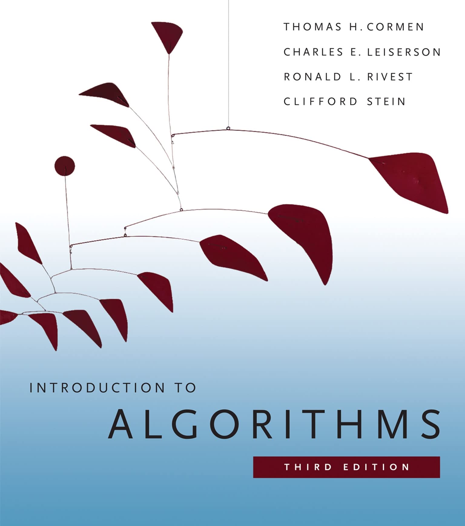 Introduction to Algorithms Cover